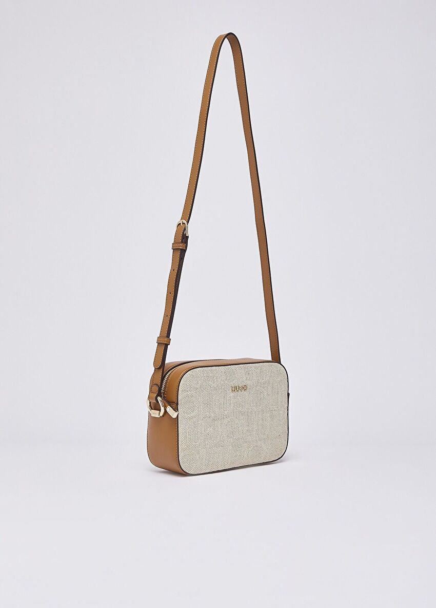 Bej Orta Boy Kamera Çantası