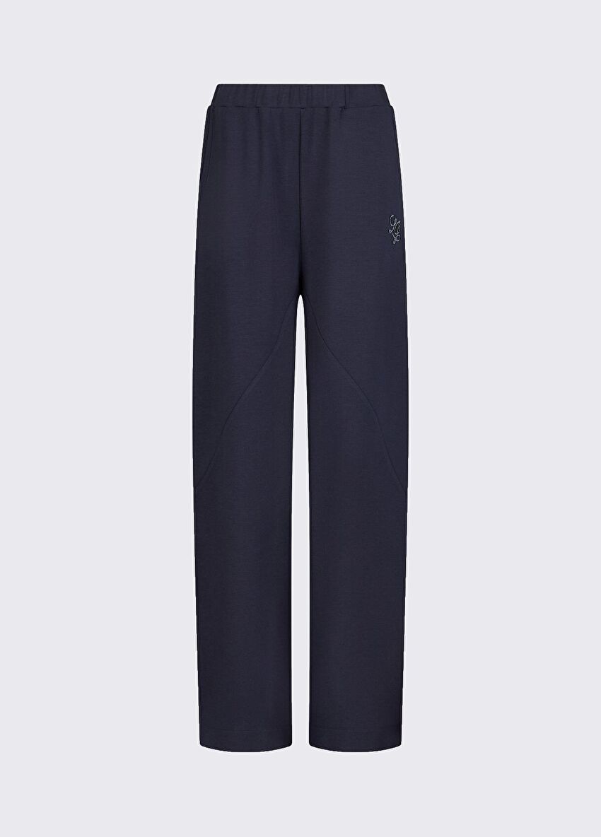 Lacivert Jersey Uzun Pantolon