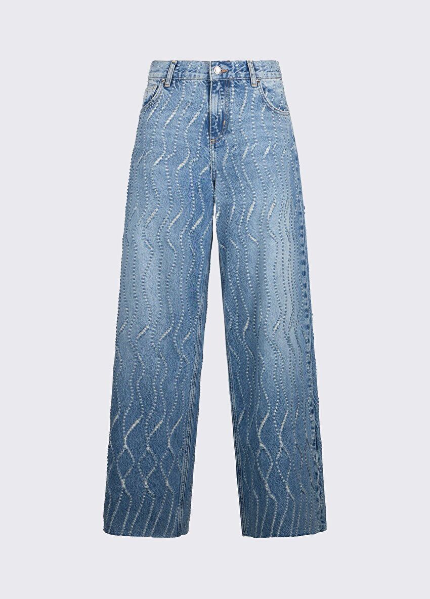 Mavi Flare Denim Pantolon