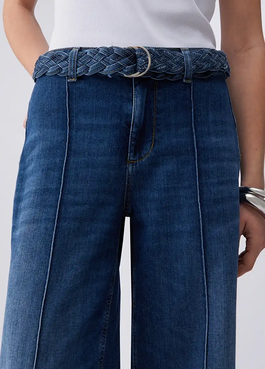 Kemerli Flare Jean