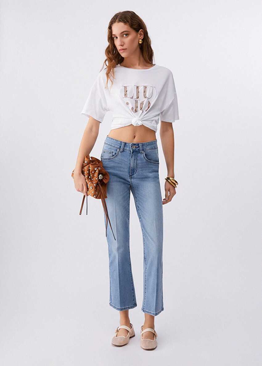 Açık Mavi B.Up Princess Yüksek Bel Denim