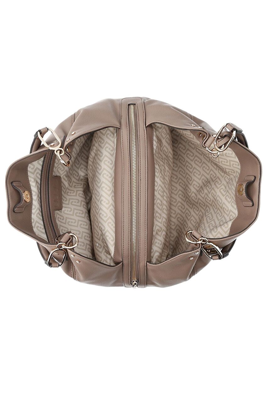 Kahve Orta Boy Satchel Çanta