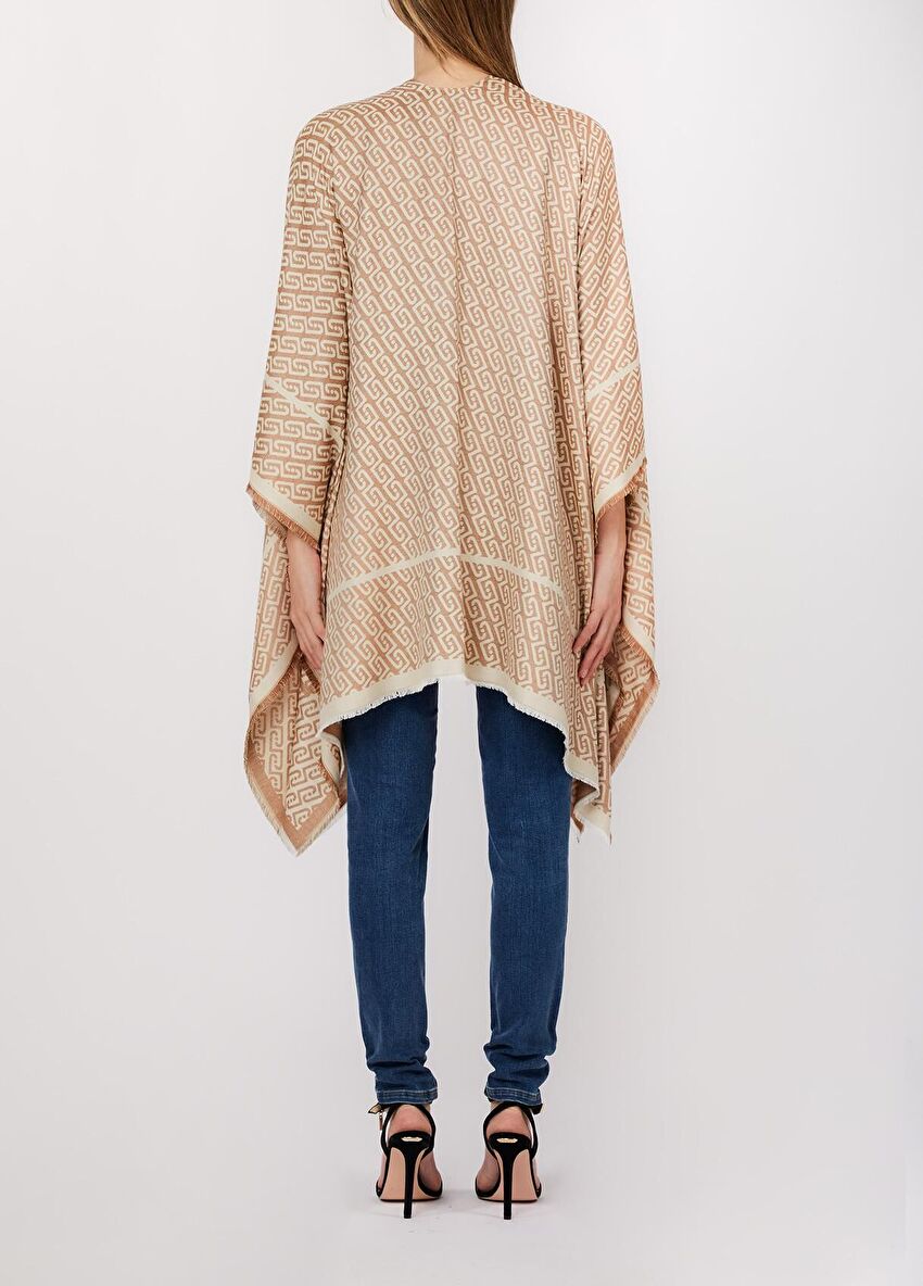 Kahverengi Lurex Zincir Logolu Panço