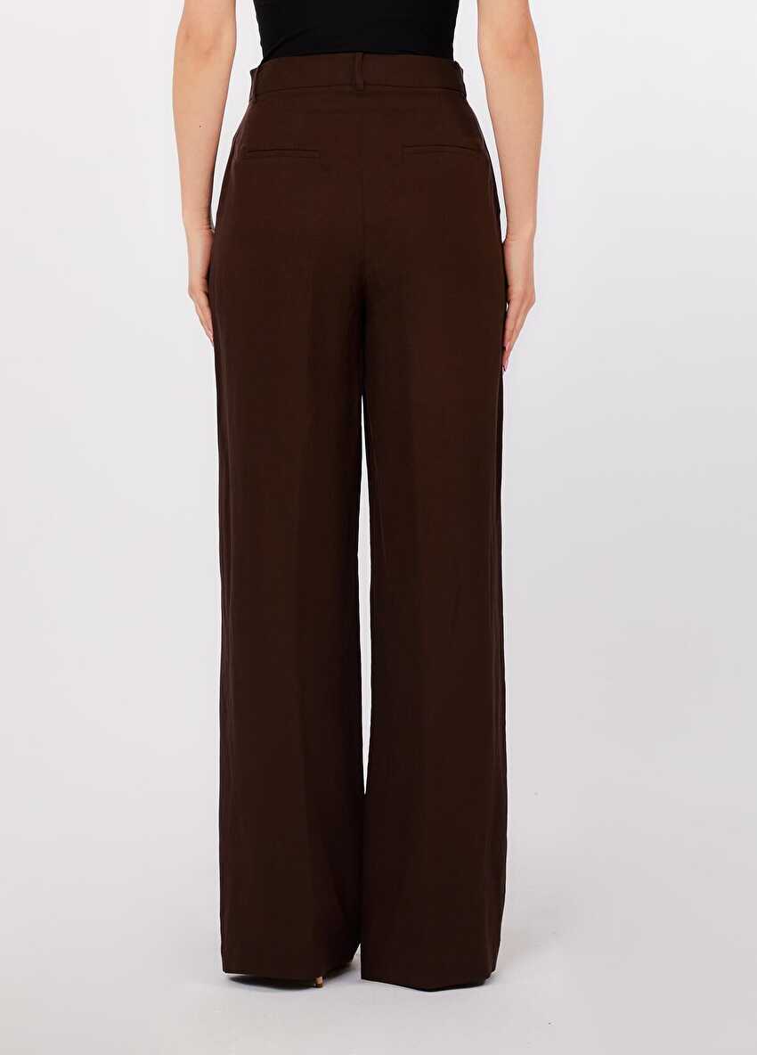 Keten Karışımlı Pantolon
