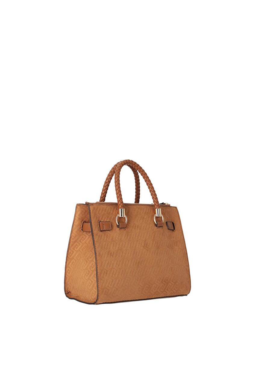 Koyu Kahverengi Küçük Satchel Çanta