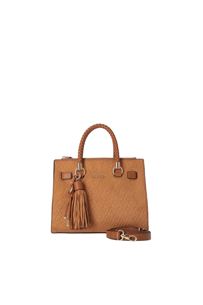 Koyu Kahverengi Küçük Satchel Çanta