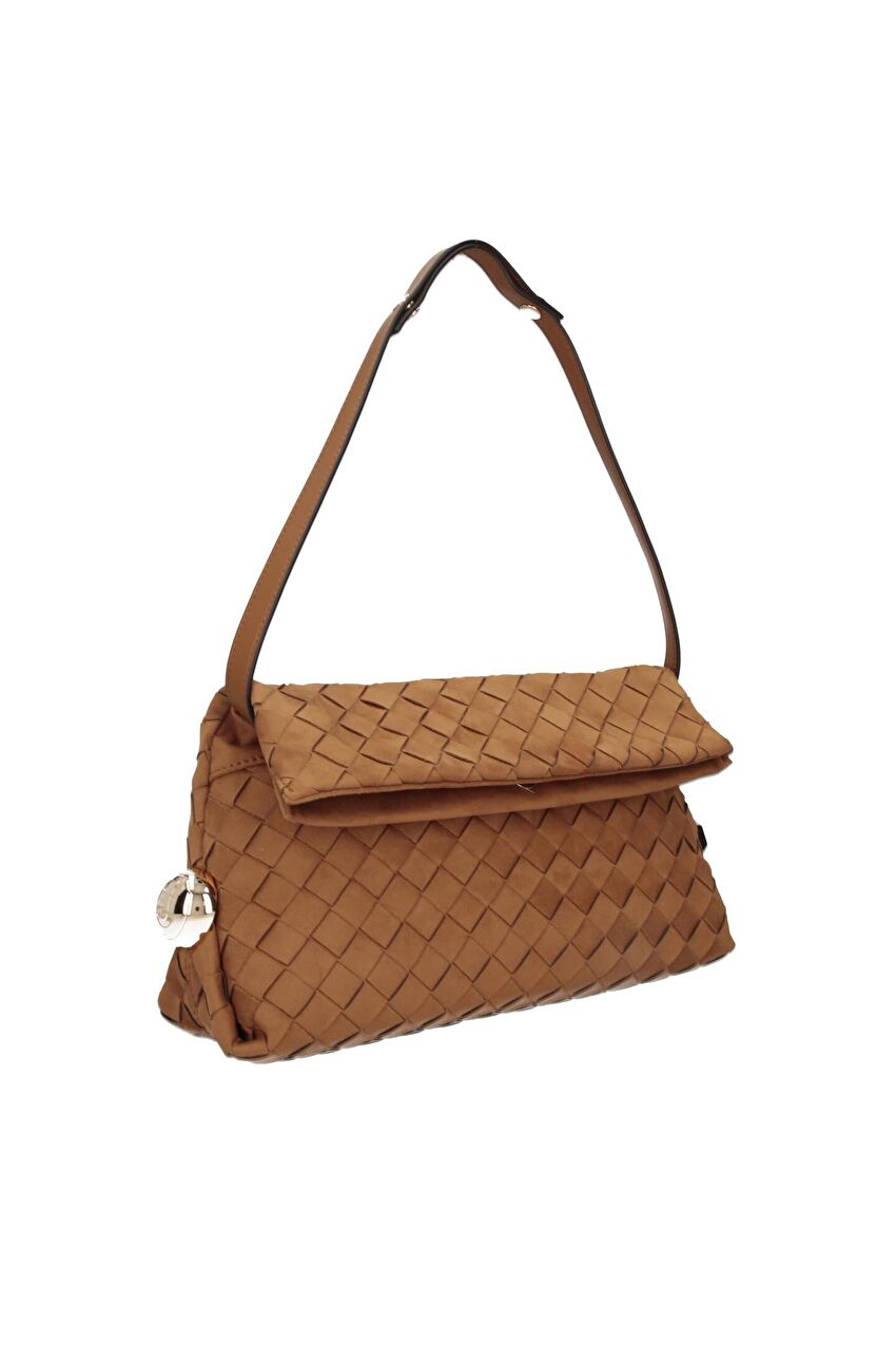 Koyu Kahverengi Orta Boy El Çantası