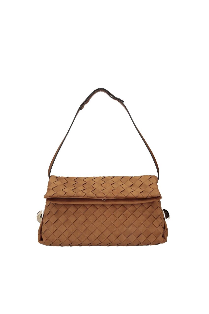 Koyu Kahverengi Orta Boy El Çantası