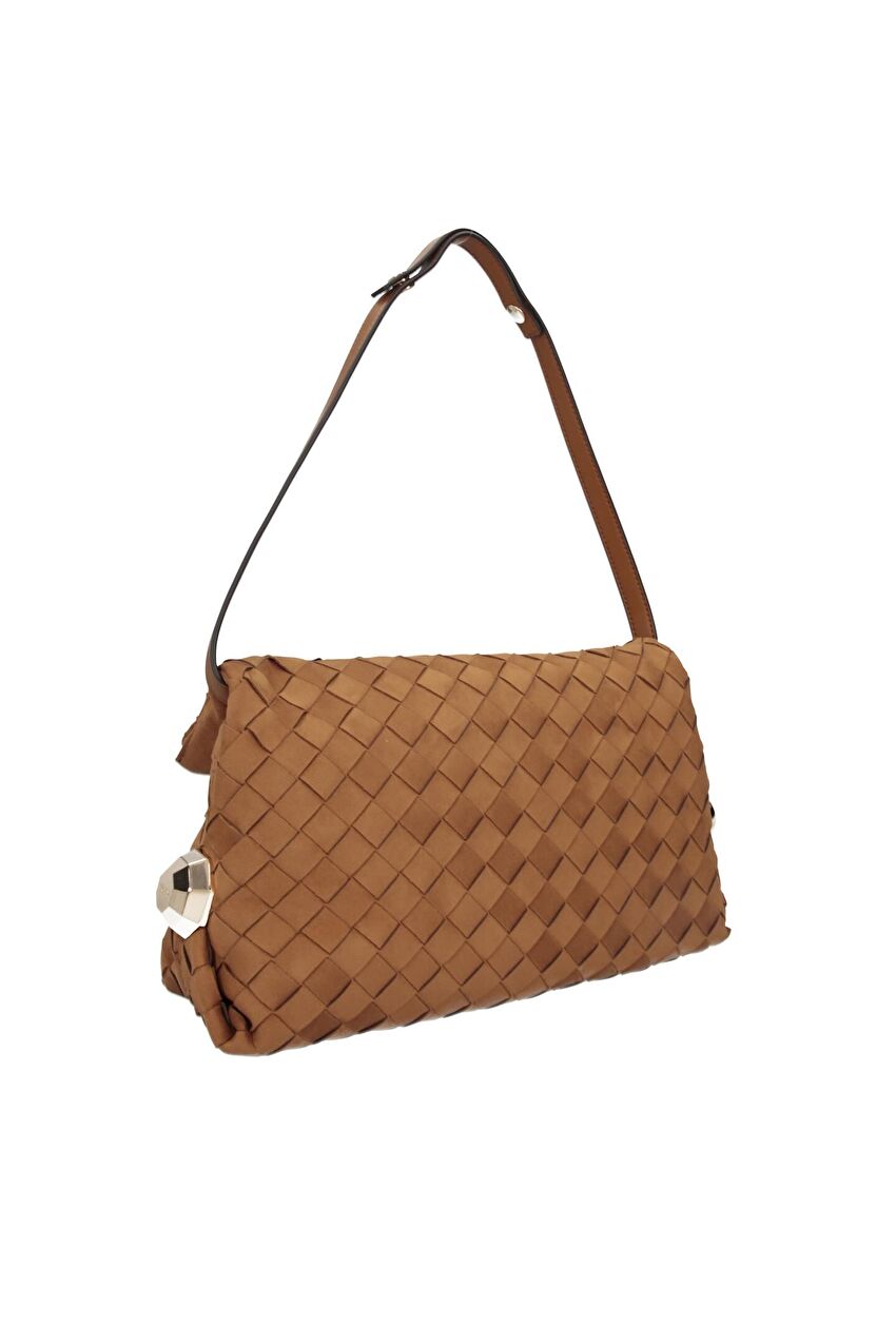 Koyu Kahverengi Orta Boy El Çantası