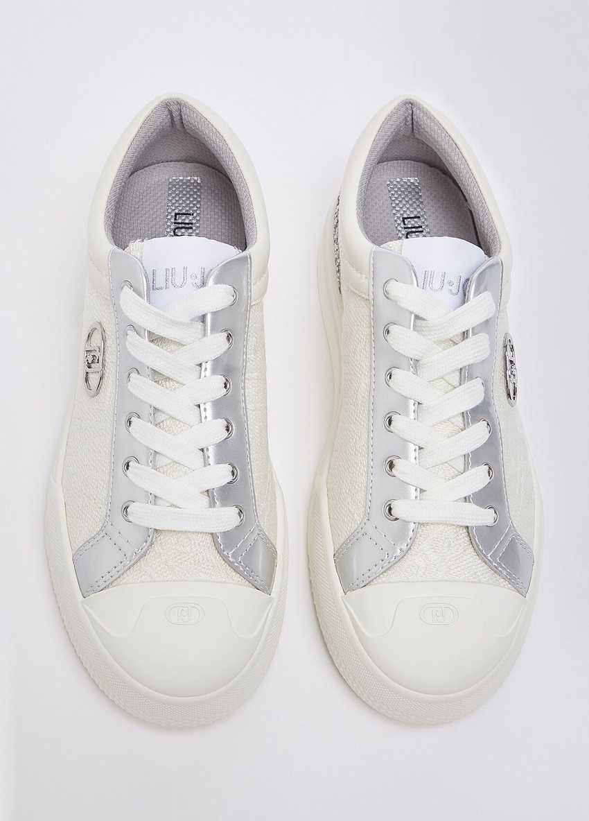 Simli Monogramlı Sneaker