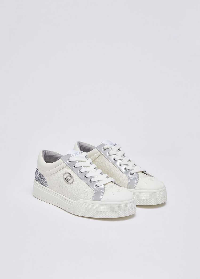 Simli Monogramlı Sneaker
