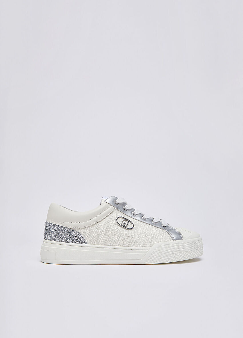 Deri platform spor ayakkabı