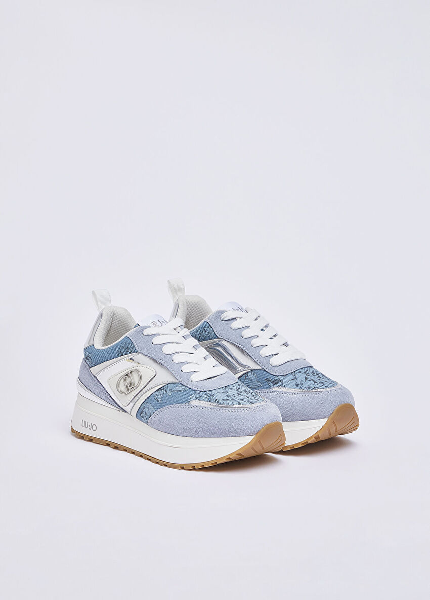 Çiçek Baskılı Sneaker