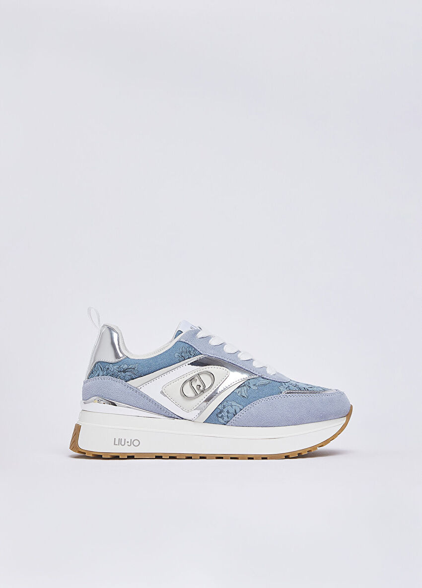 Çiçek Baskılı Sneaker