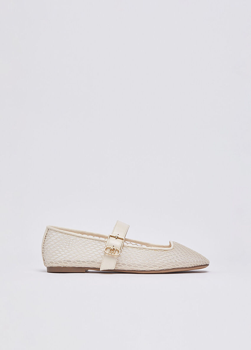 Süt Beyazı File Balerin