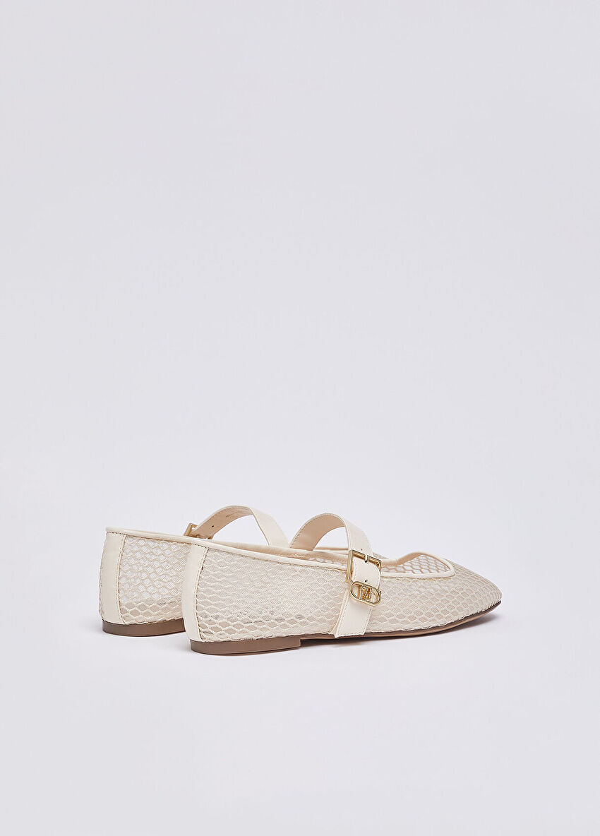 Süt Beyazı File Balerin