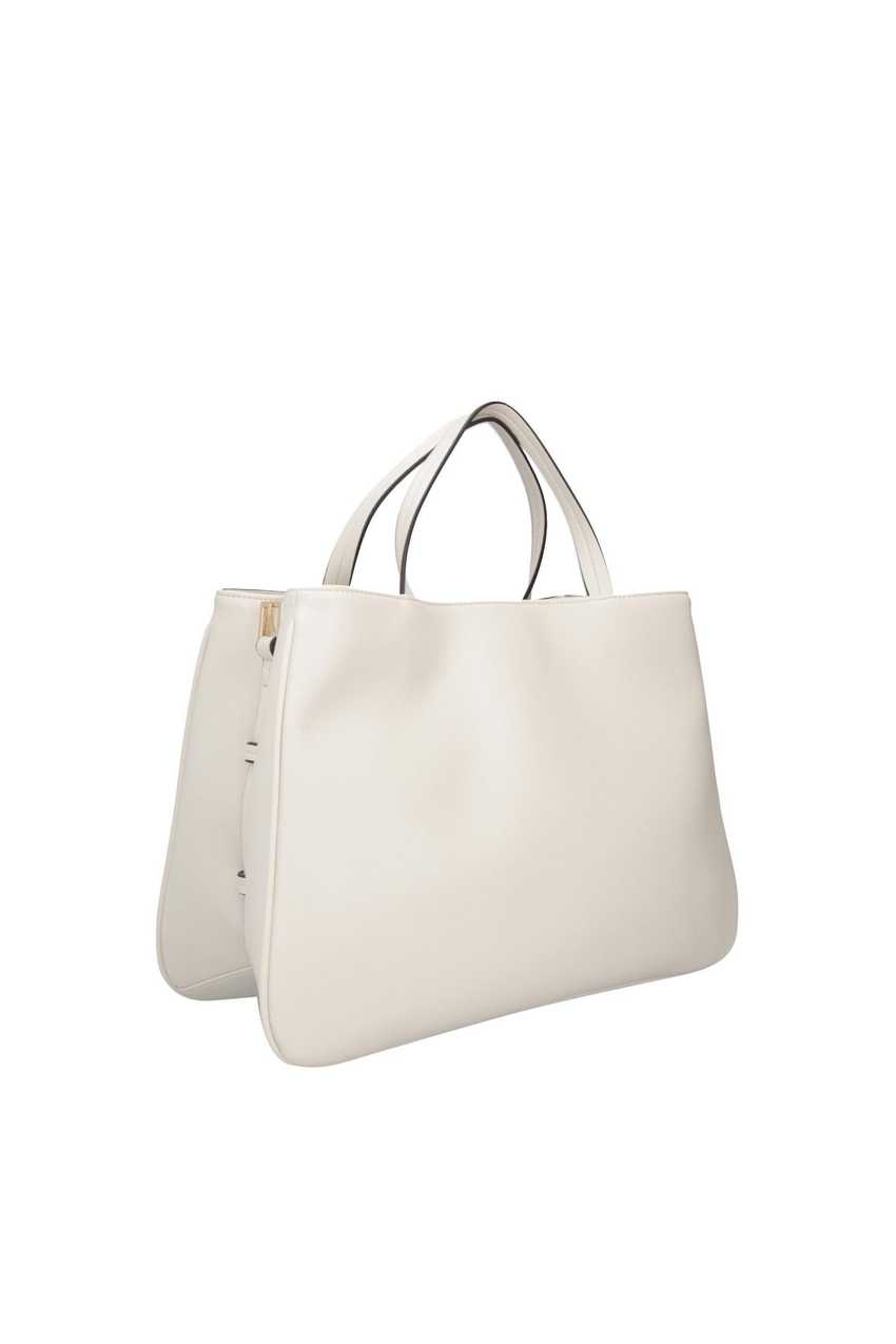 Krem Orta Boy Satchel Çanta