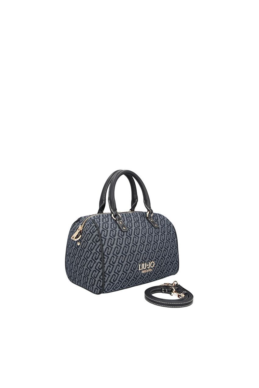 Lacivert Küçük Satchel Çanta