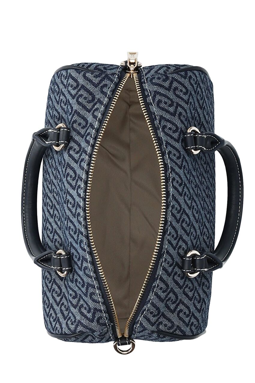 Lacivert Küçük Satchel Çanta