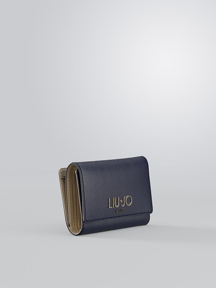 Lacivert Trifold Cüzdan