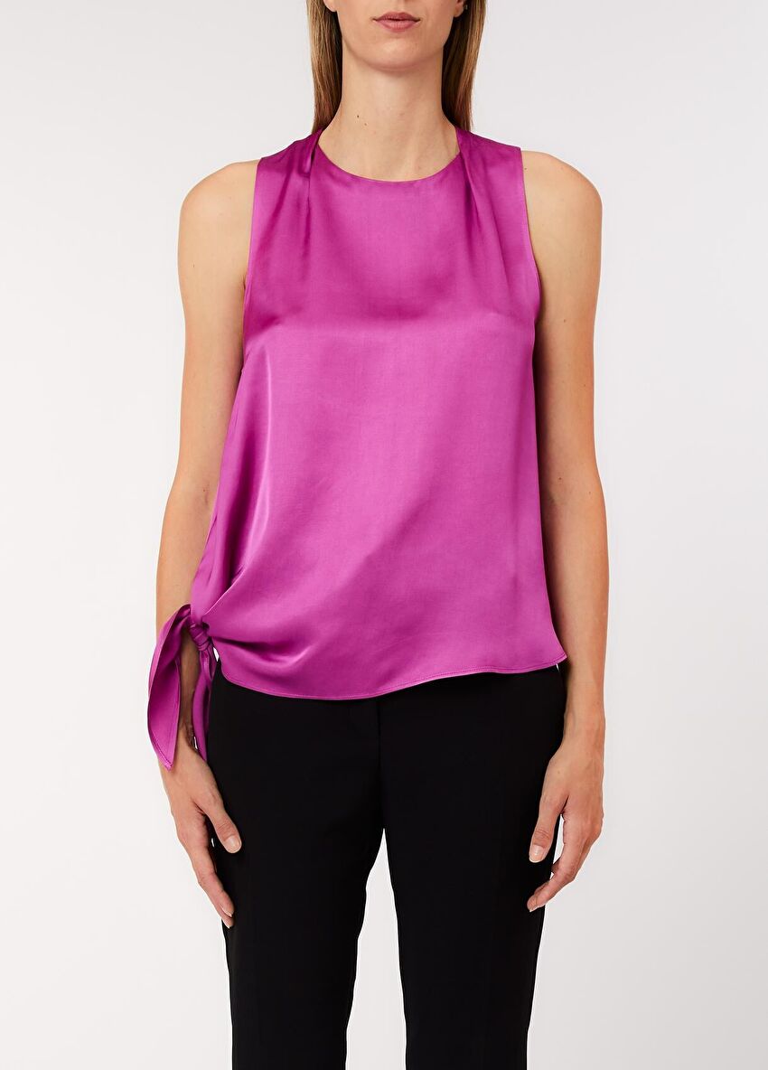 Pembe Asimetrik Top