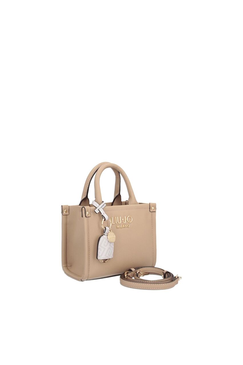 Pudra / Bej Xs Tote Çanta