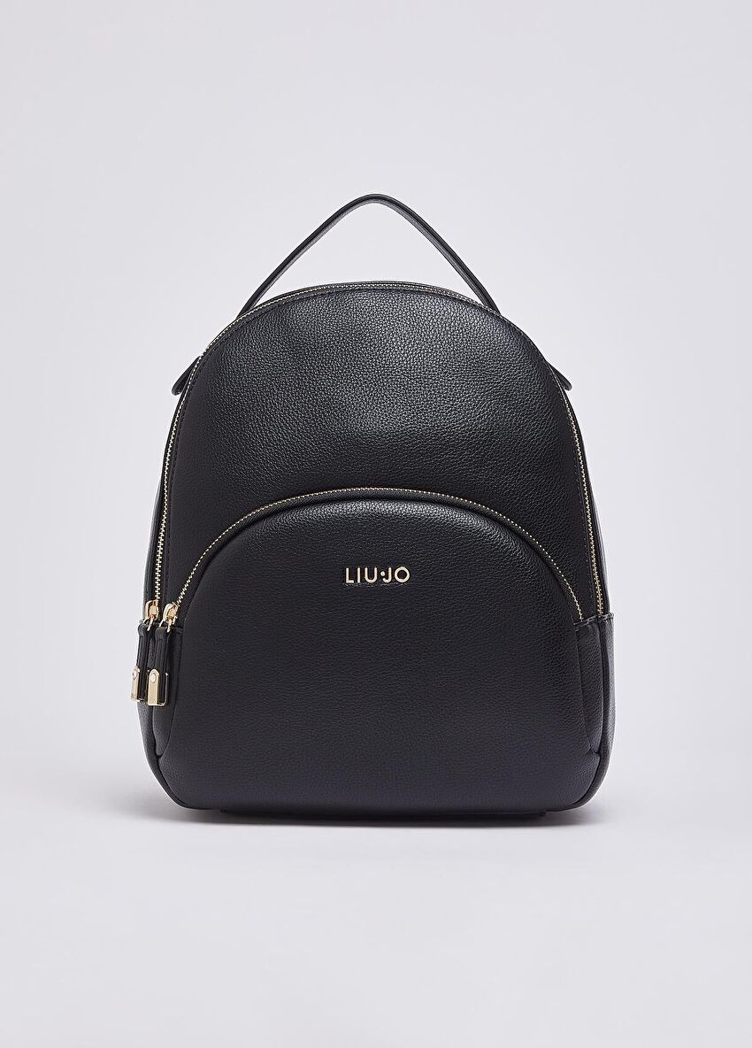 Siyah Orta Boy Sırt Çantası