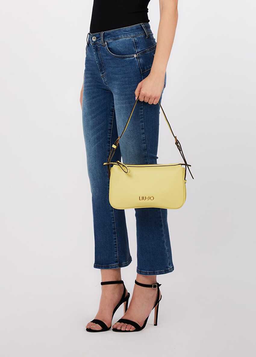 Sarı Küçük Hobo Çanta