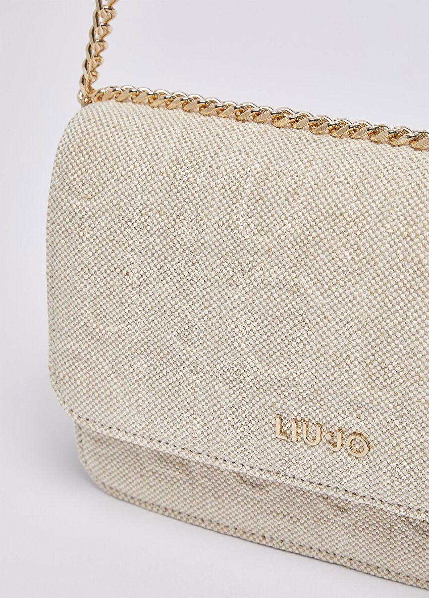 Bej Küçük Çapraz Çanta