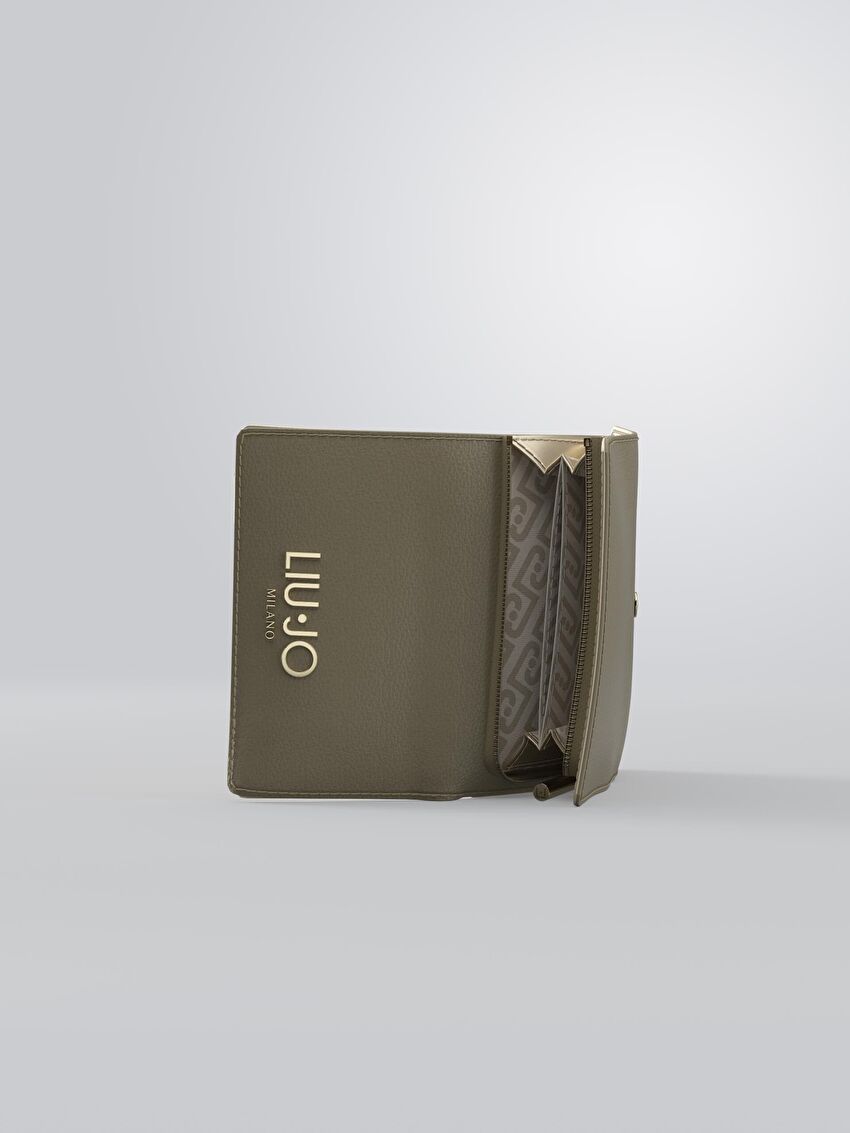 Kahverengi Trifold Cüzdan