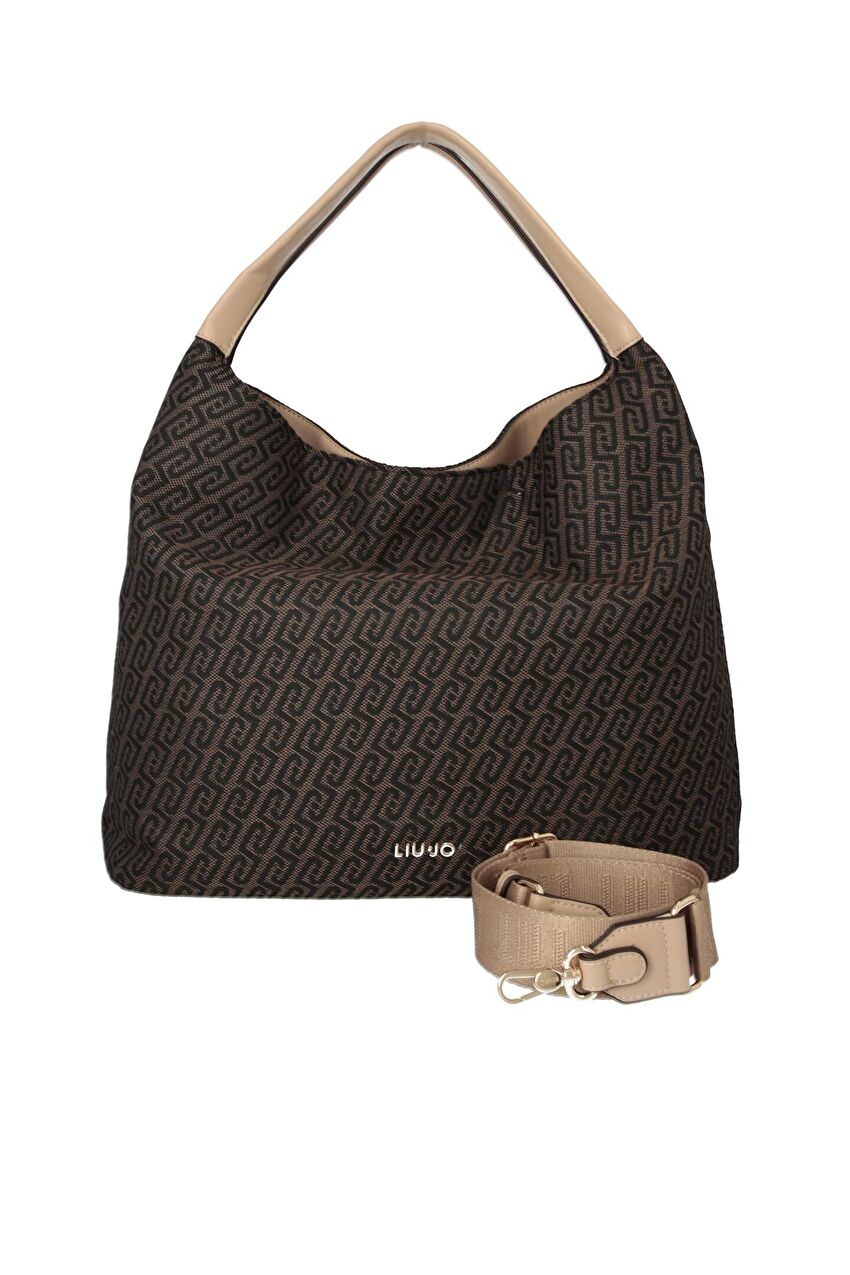 Koyu Kahve Büyük Tote Çanta