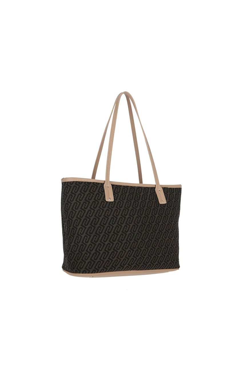 Koyu Kahve Küçük Tote Çanta