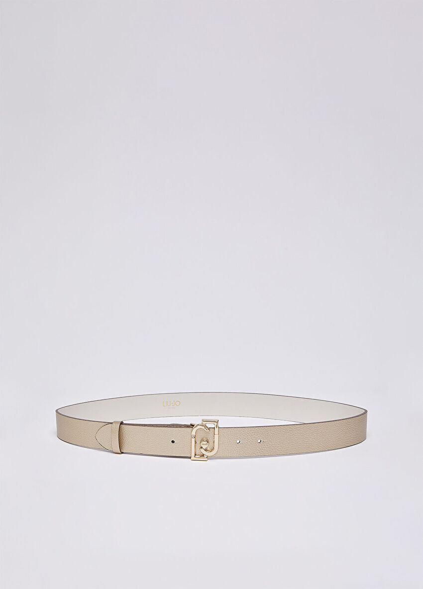 Altın Rengi 3.5 Cm Kemer