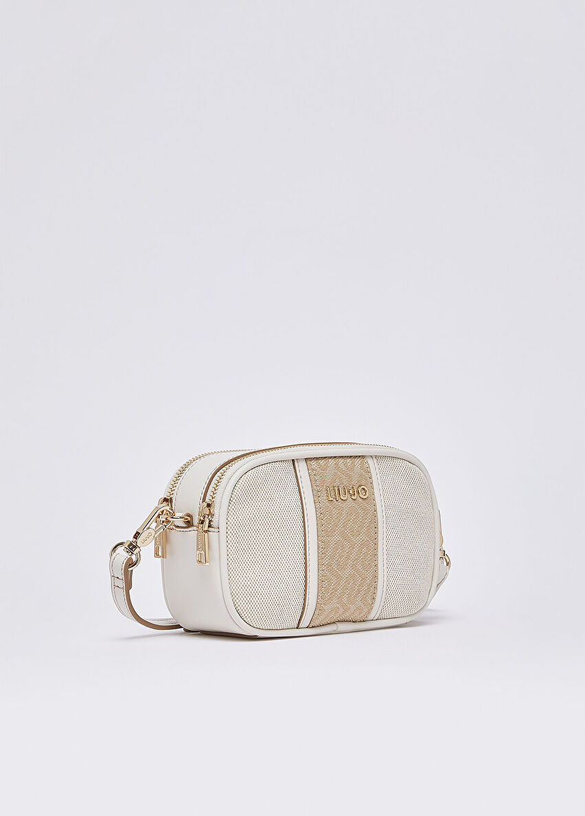 Bej / Krem Küçük Kamera Çantası