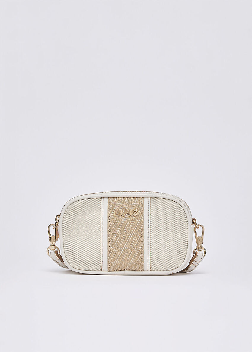 Bej / Krem Küçük Kamera Çantası