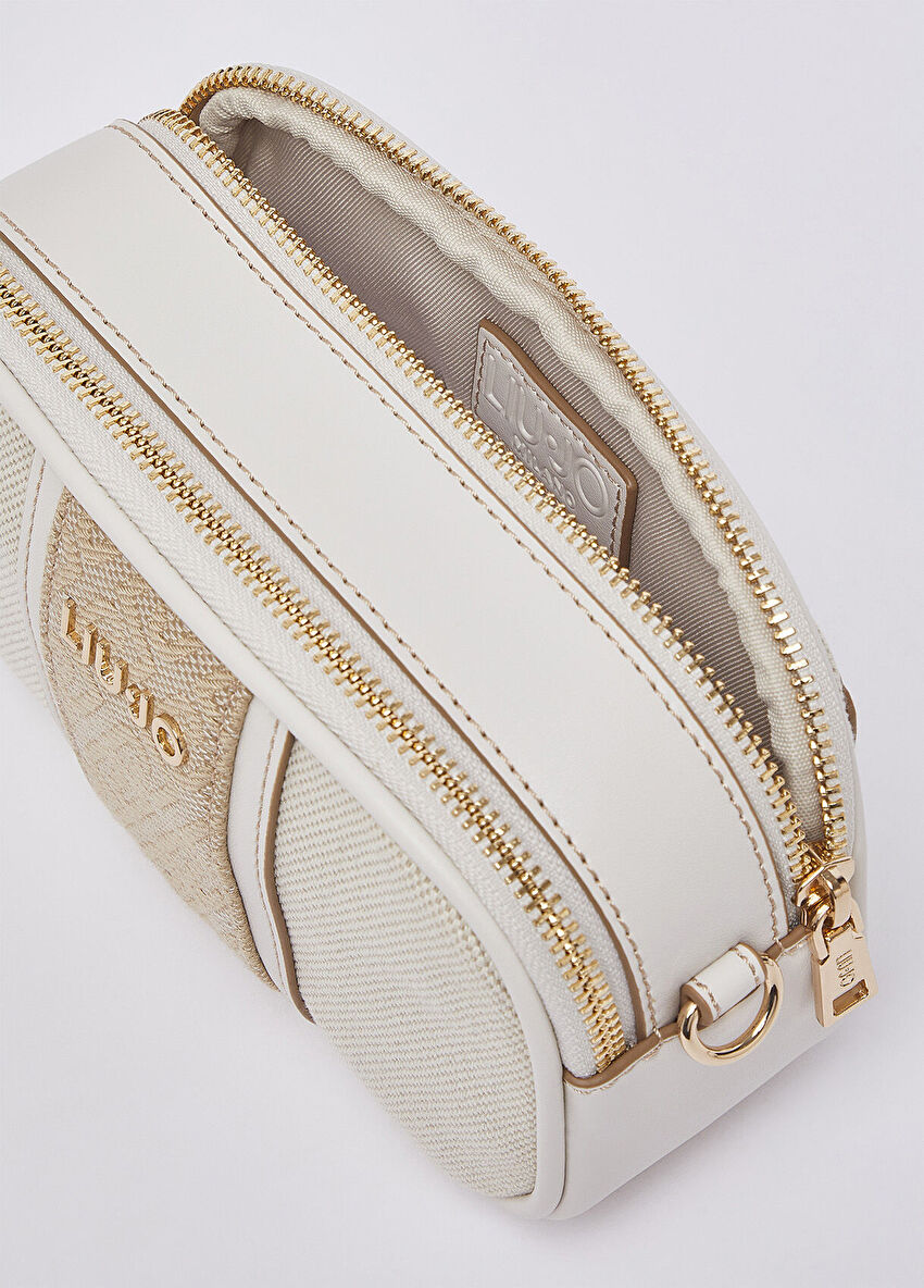 Bej / Krem Küçük Kamera Çantası