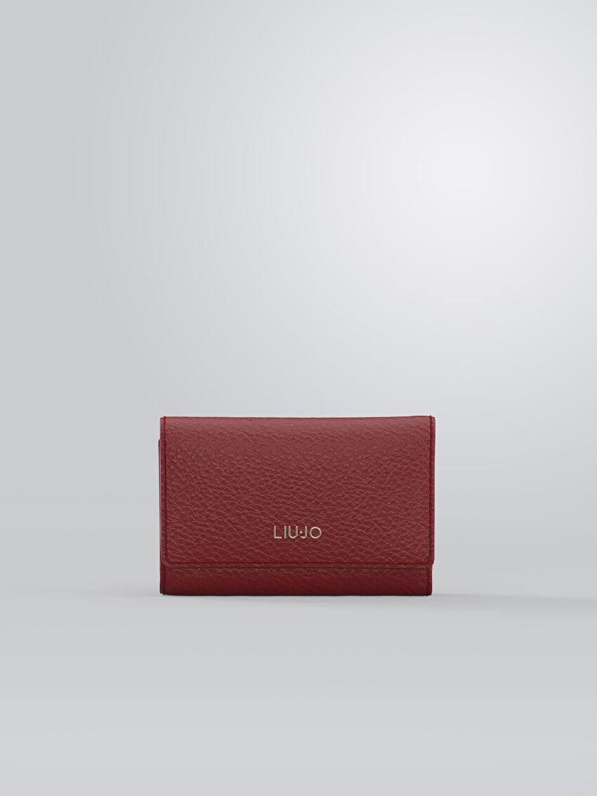 Bordo Trifold Cüzdan