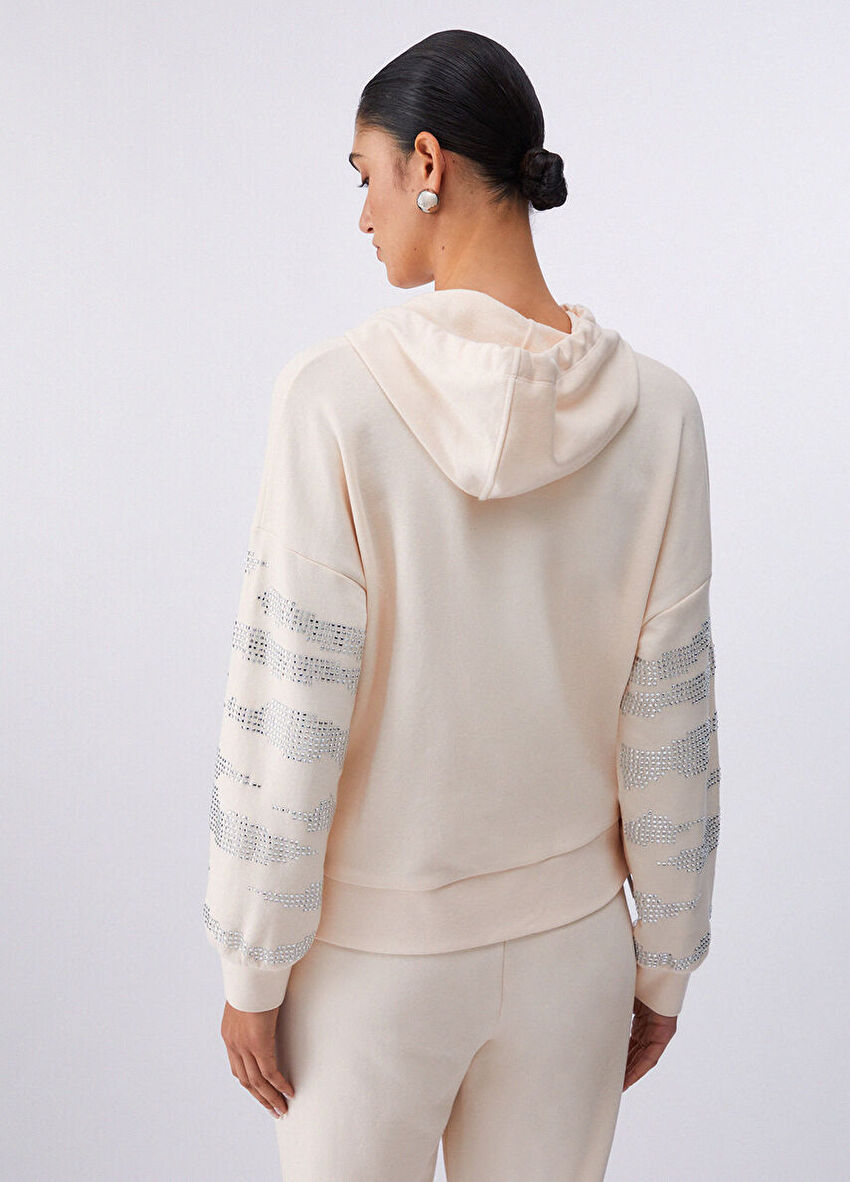 Açık Sarı Kapalı Felpa