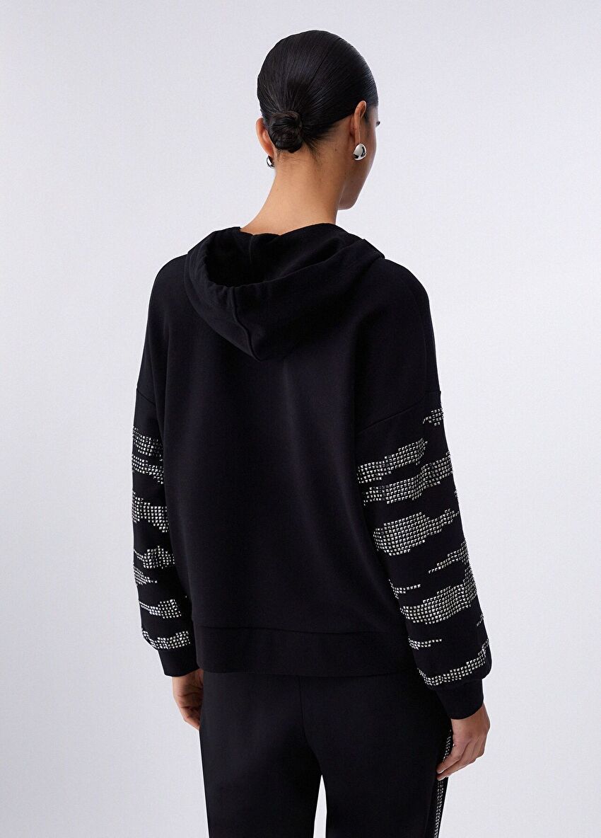 Taşlı Sweatshirt