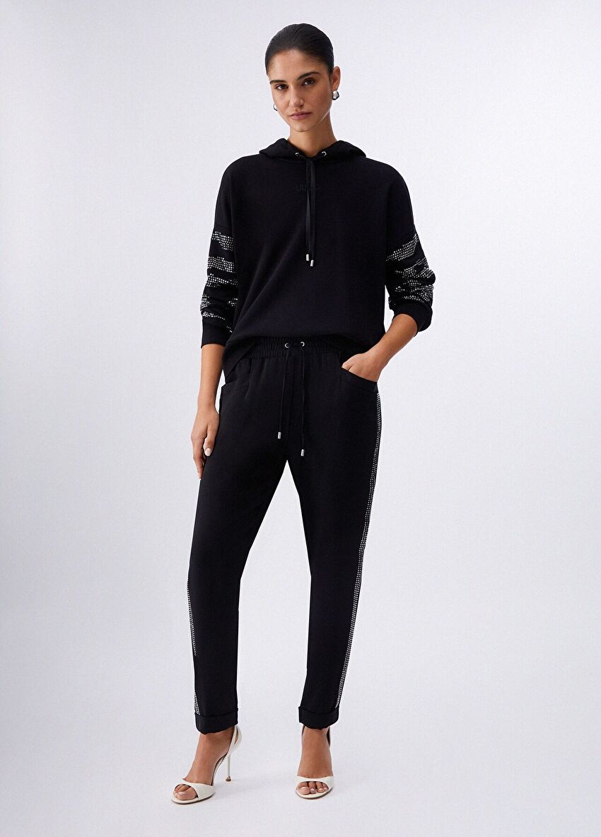 Taşlı Sweatshirt