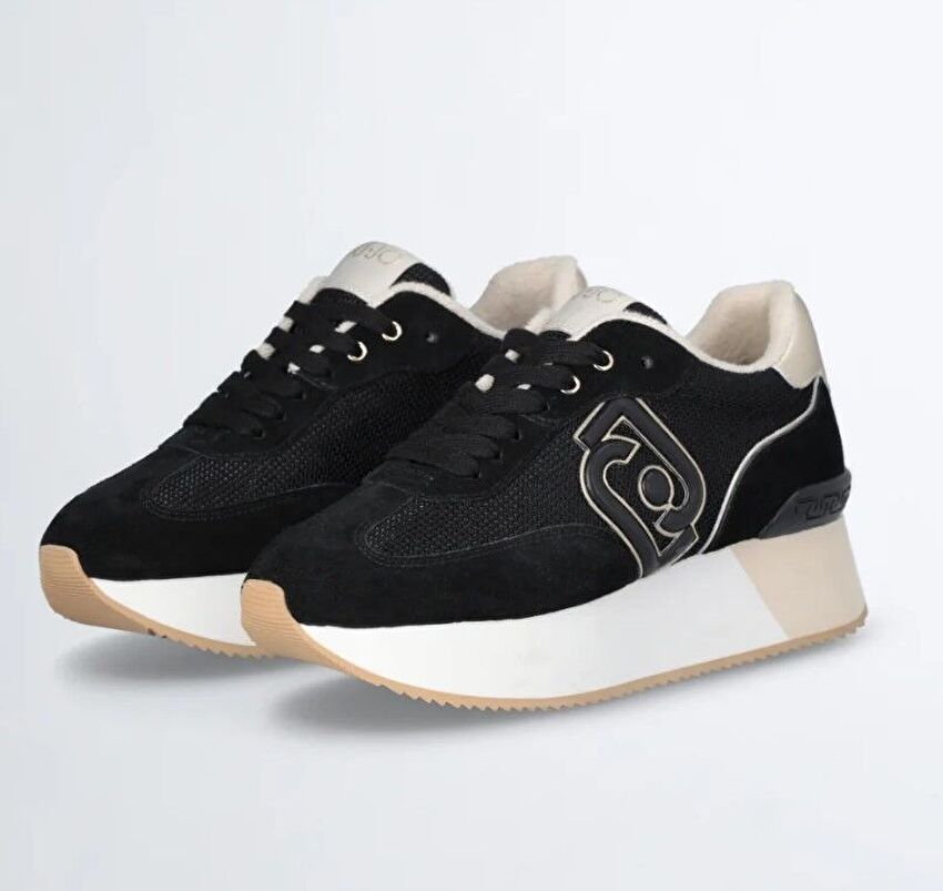 Siyah / Altın Sneaker