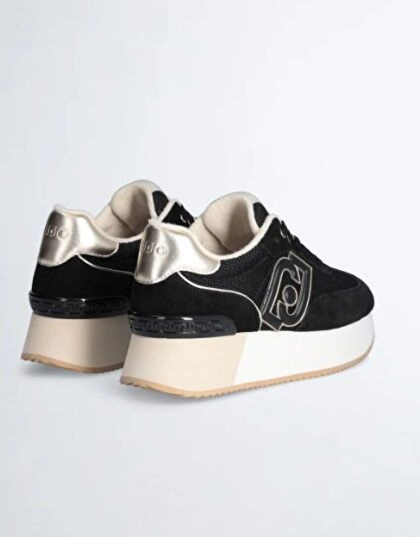 Siyah / Altın Sneaker