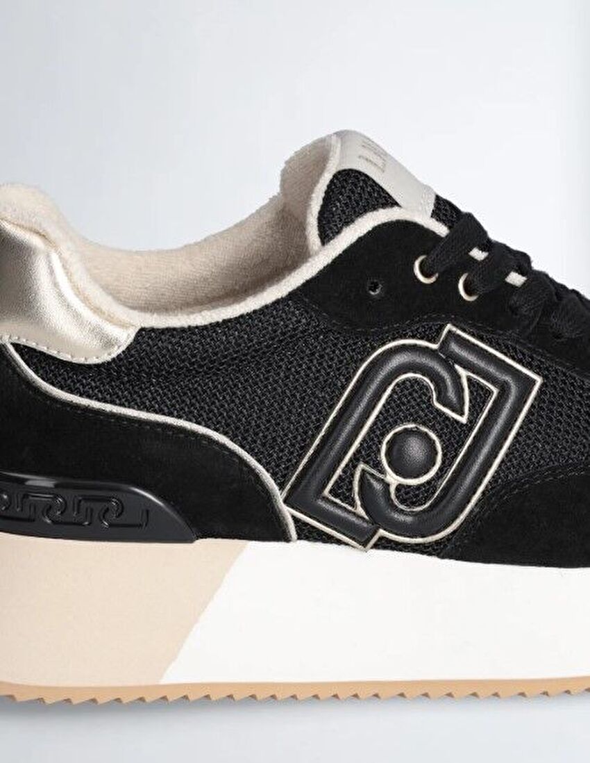 Siyah / Altın Sneaker