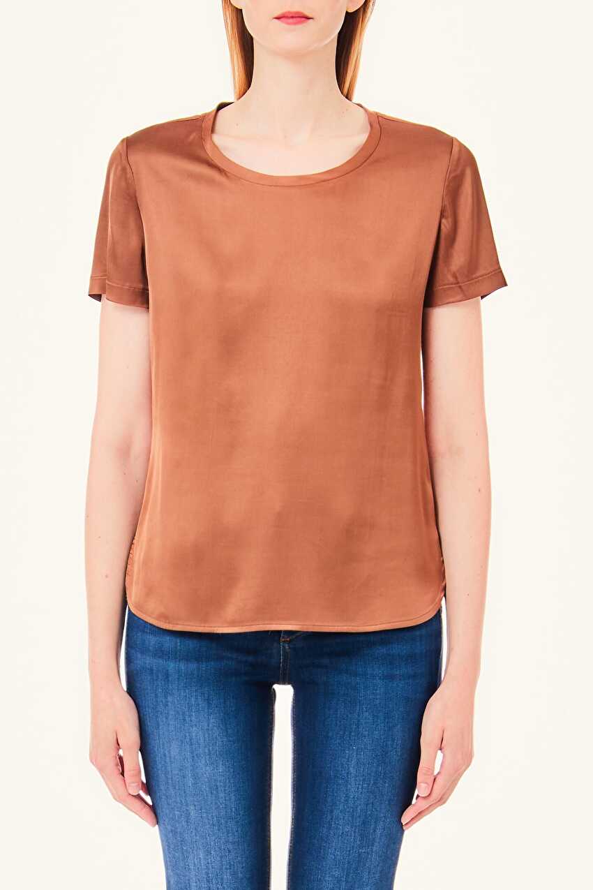 Açık Kahverengi T-shirt