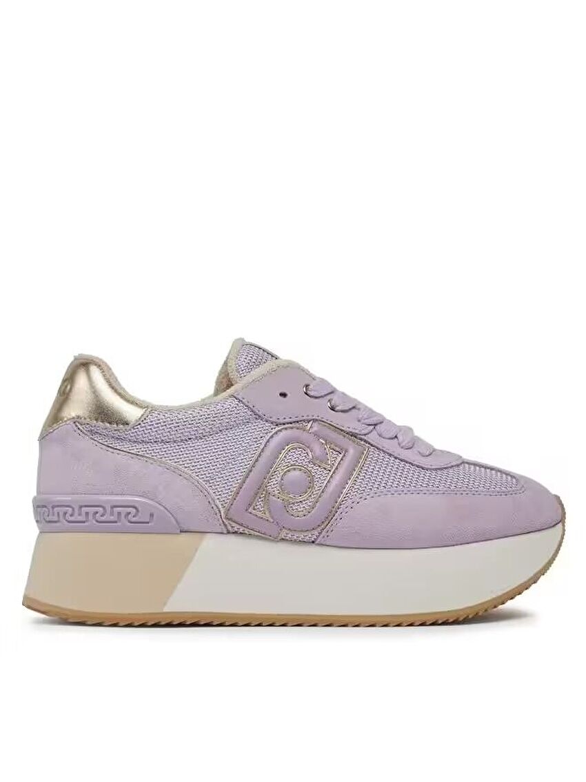 Pembe / Altın Sneaker