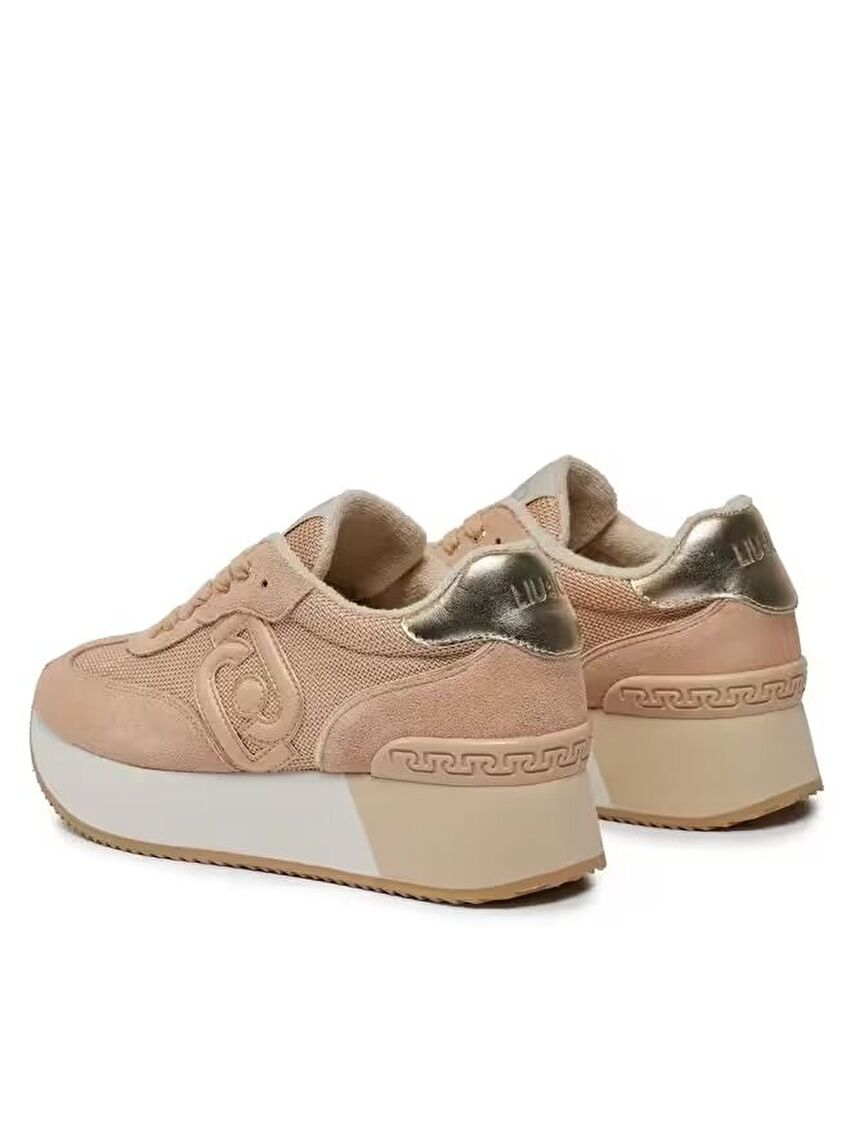Turuncu / Altın Sneaker