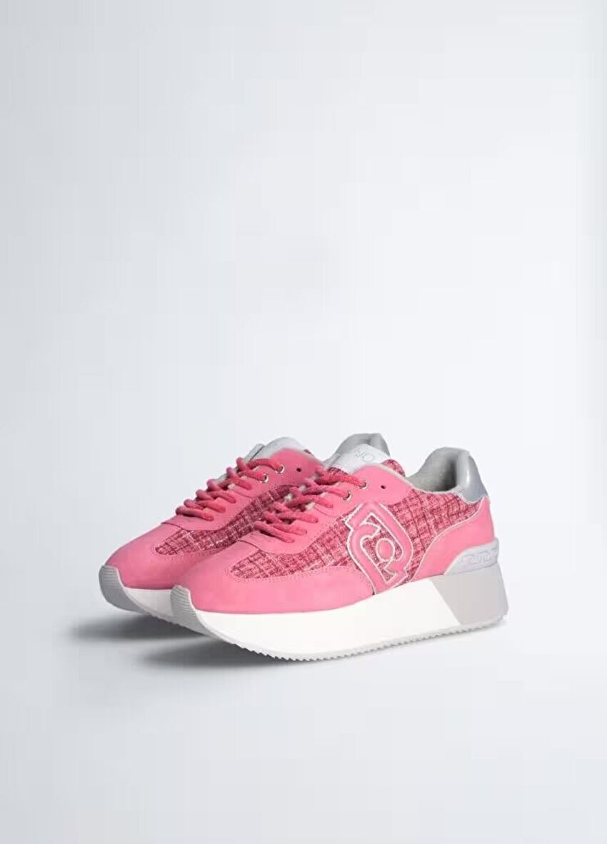 Pembe Platform Sneaker