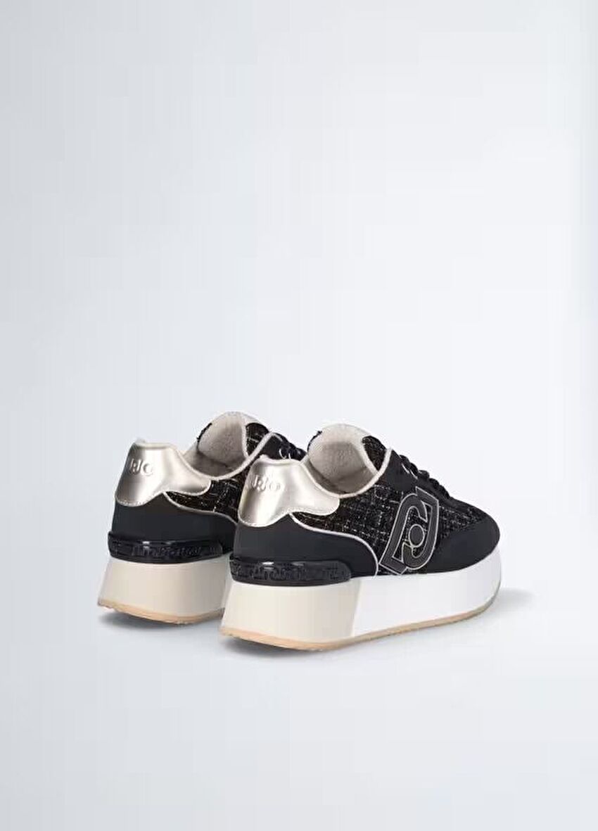 Siyah Platform Sneaker