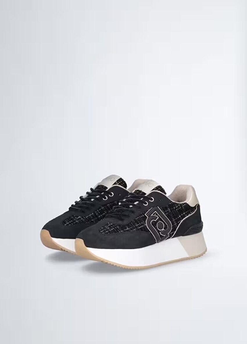 Siyah Platform Sneaker