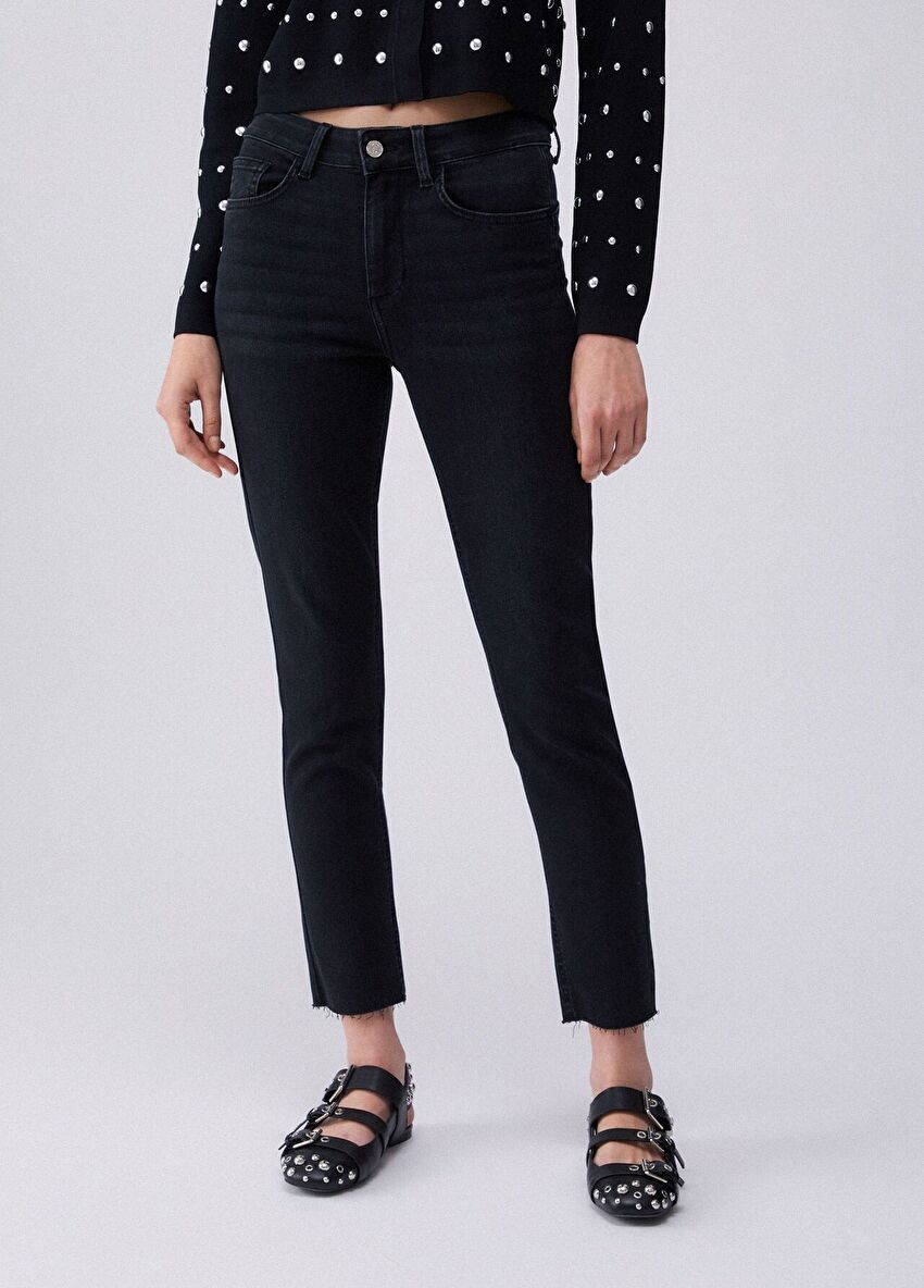 Yüksek Bel Skinny Jean
